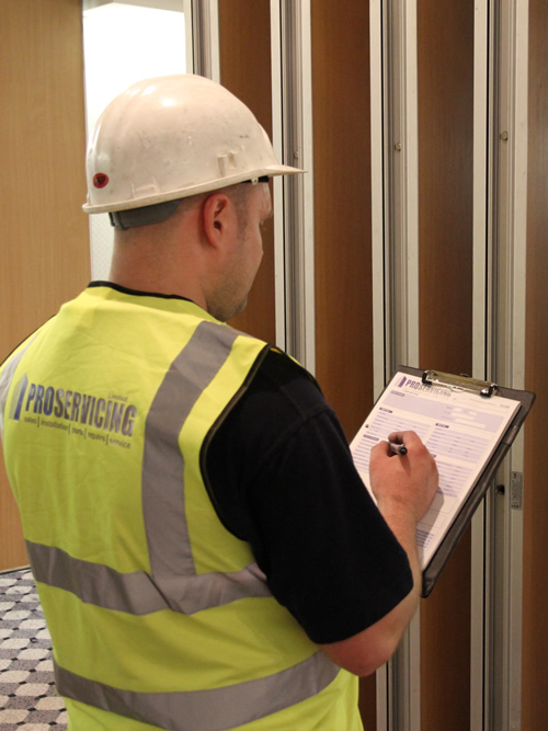 Movable Wall Inspection - ProServicing